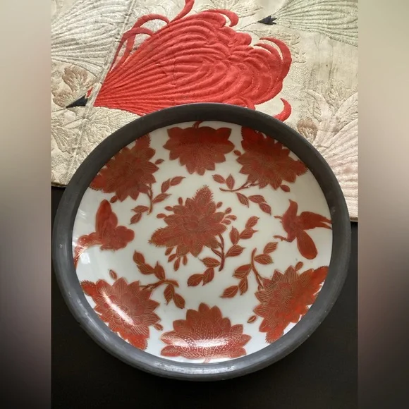 Neiman Marcus Lead & Porcelain Bowl - Picture 9 of 9